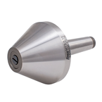 Bull Nose & Pipe Live Center MT1 Head Diameter 1.97in T.I.R. .0003 - All Tool & Supply