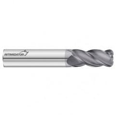 20mm Dia. x 100mm Overall Length 4-Flute 1.5mm C/R Solid Carbide SE End Mill-Round Shank-Center Cut-FC18 - All Tool & Supply