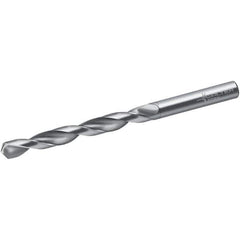 Walter-Titex - 6.9mm 118° Solid Carbide Jobber Drill - Bright Finish, Right Hand Cut, Spiral Flute, Straight Shank, 109mm OAL, N Point - All Tool & Supply