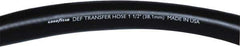 Continental ContiTech - 1-1/2" ID x 2.1" OD, 100' OAL, DEF Transfer Hose - 250 Max Working psi, -40 to 257°F, Black - All Tool & Supply