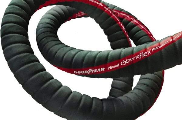 Continental ContiTech - 3" ID x 3-1/2" OD, 100' OAL, Pex Petroleum Transfer Hose - 200 Max Working psi, -40 to 200°F, 3" Bend Radius, Black - All Tool & Supply