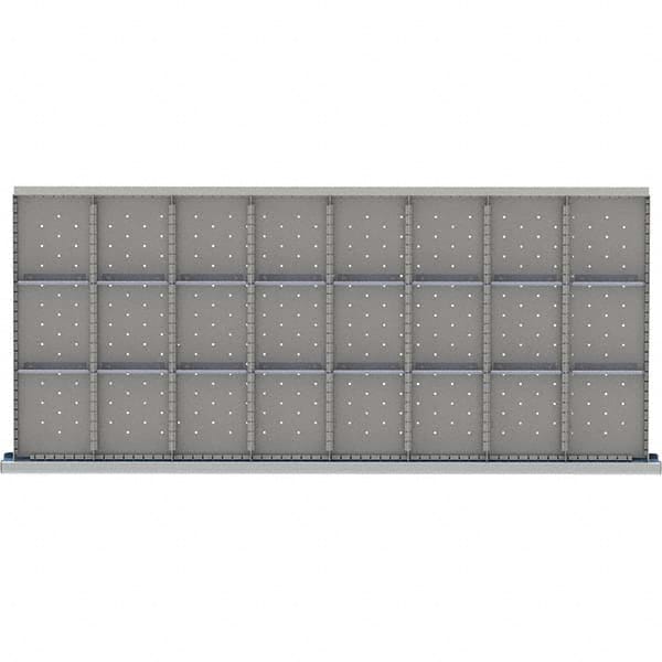 LISTA - 24-Compartment Drawer Divider Layout for 3.15" High Drawers - All Tool & Supply