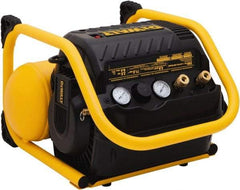 DeWALT - 1.1 hp, 3.0 CFM, Horizontal Portable Compressor - 2.5 Gal Tank, 12 Amp, 200 psi, 120V (60 Hz) - All Tool & Supply