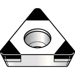 Kennametal - TPGW32.52 MT Grade KBH20 PCBN Turning Insert - Nano-Composite Finish, 60° Triangle, 3/8" Inscr Circle, 5/32" Thick, 1/32" Corner Radius - All Tool & Supply