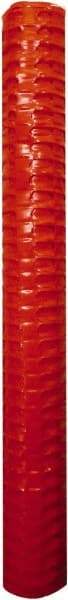 Tenax - 100' Long x 4' High, Orange Temporary Warning Barrier Fence - 1-3/4" x 1-3/4" Mesh - All Tool & Supply