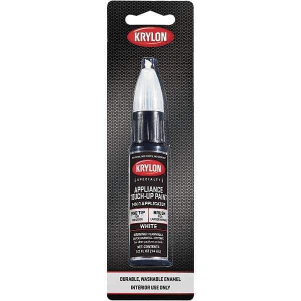 Krylon - 2 oz White Gloss Finish Paint Pen - Pen, Direct to Metal, 666 gL VOC Compliance - All Tool & Supply