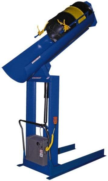 Vestil - 1,500 Lb Load Capacity, Drum Dumper - 84" High - All Tool & Supply