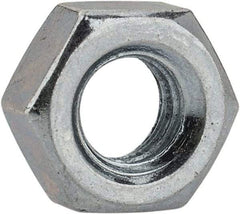 Value Collection - M6x1.00 Metric Coarse Steel Right Hand Hex Nut - 10mm Across Flats, 5mm High, Hot Dipped Galvanized Finish - All Tool & Supply