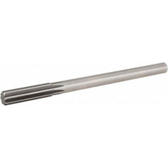 Hertel - 0.497" High Speed Steel 6 Flute Chucking Reamer - All Tool & Supply