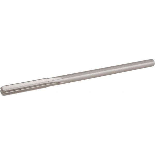 Hertel - 9/32" Cobalt Chucking Reamer - Straight Flute, 1/4" Straight Shank, 1-1/2" Flute Length, 6" OAL - All Tool & Supply