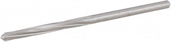 Chucking Reamer: 0.1495″ Dia, 3″ OAL, 1″ Flute Length, Straight Shank, High Speed Steel 4 Flute