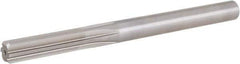 Hertel - 29/64" High Speed Steel 6 Flute Chucking Reamer - Straight Flute, Straight Shank, 1-3/4" Flute Length, 5-5/8" OAL - All Tool & Supply