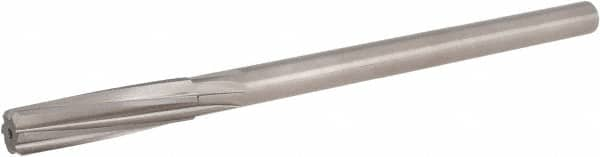 Hertel - 15/32" High Speed Steel 6 Flute Chucking Reamer - All Tool & Supply