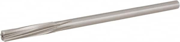 Hertel - 7/16" High Speed Steel 6 Flute Chucking Reamer - All Tool & Supply