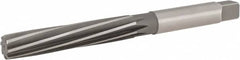 Hertel - 1" Diam, Straight Shank, 5.44" Flute, Hand Reamer - All Tool & Supply