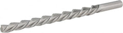 Hertel - #7 Pin, 0.422" Diam, 0.3297" Small End, 13/32" Diam Straight Shank, 4-7/16" Flute, Taper Pin Reamer - All Tool & Supply