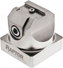 Raptor Workholding - 3/4" Jaw Width, 2-1/8" High x 2.07" Long x 2.07" Wide Dovetail Vise - For Use with 4 & 5 Axis Workholding Systems - All Tool & Supply