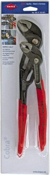 Knipex - 2 Piece Tongue & Groove Plier Set - Comes in Plastic Sleeve - All Tool & Supply