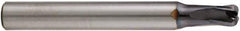 Niagara Cutter - 5/16", 4 Flute, Single End, Solid Carbide, 0.08" Corner Radius End Mill - 3" OAL, 20° Helix, Right Hand Flute, 5/16" LOC, Right Hand Cut, 3/4" Extended Reach - All Tool & Supply