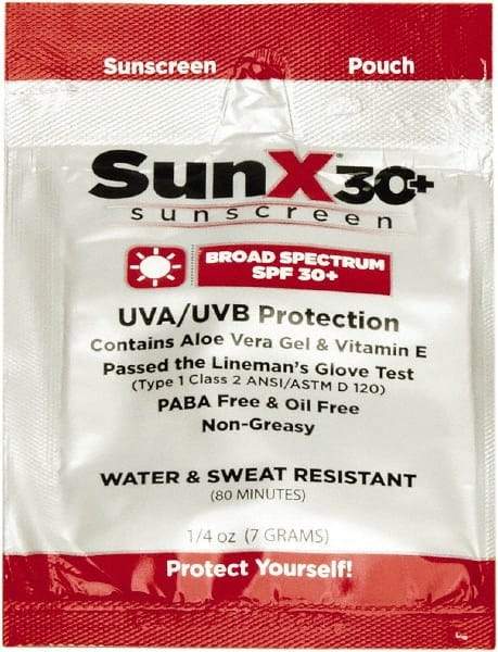 North - 0.25 oz Packet Sunscreen - SPF 30, 300 Packets - All Tool & Supply