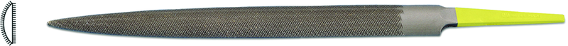 6" INOX Half-Round File, Cut 2 - All Tool & Supply