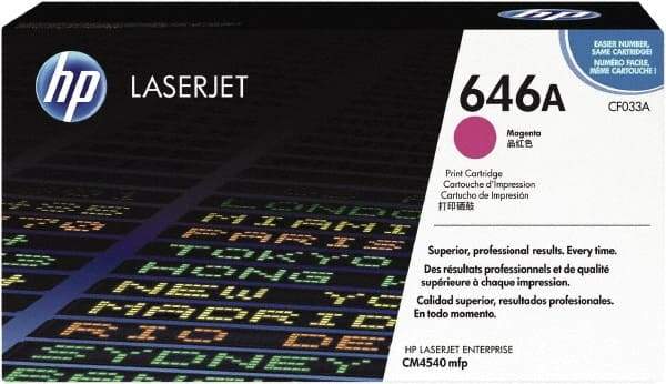 Hewlett-Packard - Magenta Toner Cartridge - Use with HP Color LaserJet Enterprise CM4540 MFP - All Tool & Supply