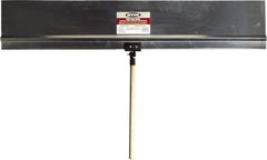 Hyde Tools - 48" Wide Flexible Blade Aluminum Painters Assistant - Stiff, Wood Handle - All Tool & Supply