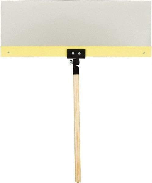 Hyde Tools - 24" Wide Flexible Blade Aluminum Painters Assistant - Flexible, Wood Handle - All Tool & Supply