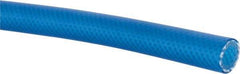 PRO-SOURCE - 3/8" ID x 0.6102" OD CTL Multipurpose Air Hose - 300 Working psi, -40 to 176°F, Transparent Blue - All Tool & Supply