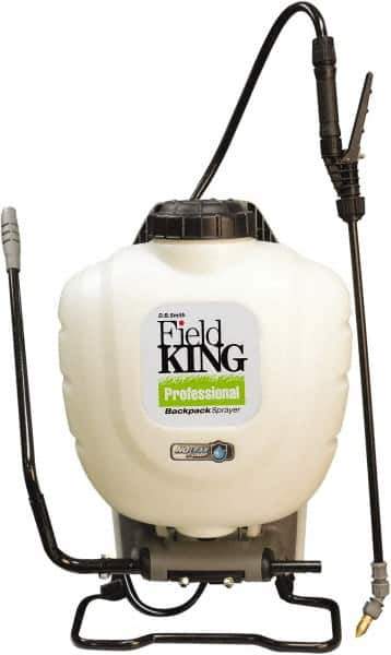 Smith Performance Sprayers - 4 Gal Chemical Safe Garden Backpack Sprayer - Polyethylene Tank, Wide Mouth, Reinforced Hose - All Tool & Supply