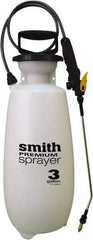 Smith Performance Sprayers - 3 Gal Chemical Safe Garden Hand Sprayer - Use with Cleaners/Degreasers, Polyethylene Tank, Funnel Mouth, Reinforced Hose - All Tool & Supply