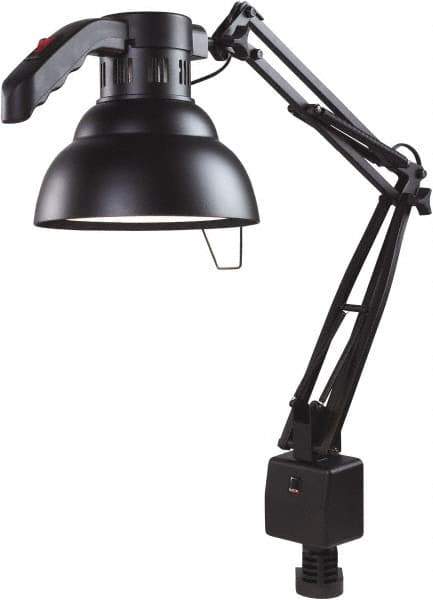 Electrix - 30 Inch, Articulated, Clamp Mounted, LED, Black, General Purpose Task Light - 11 Watt, 100 to 120 Volt, Nonmagnifying - All Tool & Supply