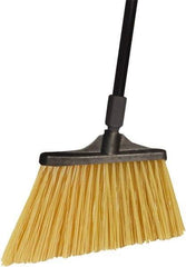 O-Cedar - 13" Wide, Beige Polypropylene Bristles, 54" Metal Handle, Angled Broom - 54 Inch Handle Length - All Tool & Supply