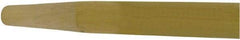 O-Cedar - 60 x 1" Wood Squeegee Handle - Tapered Connection, Tan - All Tool & Supply