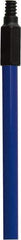 O-Cedar - 60 x 1" Fiberglass Squeegee Handle - Threaded Connection, Blue - All Tool & Supply