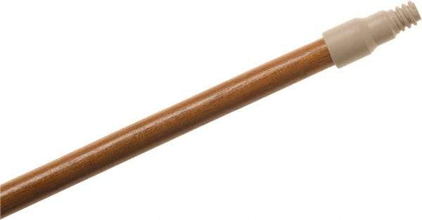 O-Cedar - 60 x 1" Wood Squeegee Handle - Threaded Connection, Tan - All Tool & Supply