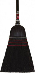 O-Cedar - 53-1/2" OAL Corn Bristle Broom - 48" Long Wood Handle, 5" Bristle Length, 12" Wide - All Tool & Supply