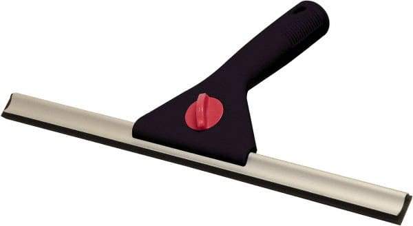 O-Cedar - 12" Polypropylene Blade Window Squeegee - Threaded End, Plastic Holder - All Tool & Supply