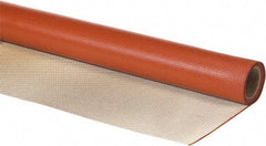 Auburn Mfr - 3' Wide x 0.047" Thick Silica Welding Cloth Roll - Red & Tan - All Tool & Supply