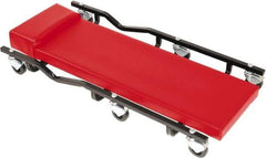 Whiteside - 570 Lb Capacity, 6 Wheel Heavy-Duty Creeper - Steel, 34" Long x 4" High x 17" Wide - All Tool & Supply