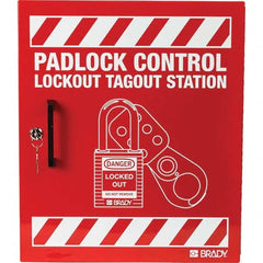 Brady - Empty Steel Padlock Station - All Tool & Supply