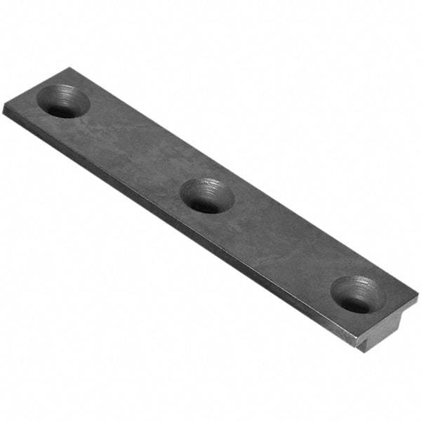 Raptor Workholding - 1 Piece Vise 1/8" Parallel Master Jaw Insert - Steel, 3/4" Long, 0.308" High - All Tool & Supply