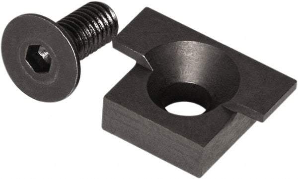 Raptor Workholding - 2 Piece Vise Jaw Plate - Steel, 1/2" Long - All Tool & Supply