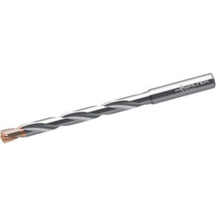 Walter-Titex - 14.5mm, 140° Point, Spiral Flute, Solid Carbide Taper Length Drill Bit - TiNAl/AlCrN Finish, 152mm Flute Length, 204mm OAL, Series DC170 - All Tool & Supply