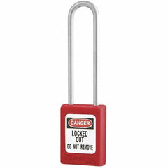 Master Lock - Lockout Padlocks Key Type: Keyed Different Key Retaining: NonRetaining Key - All Tool & Supply