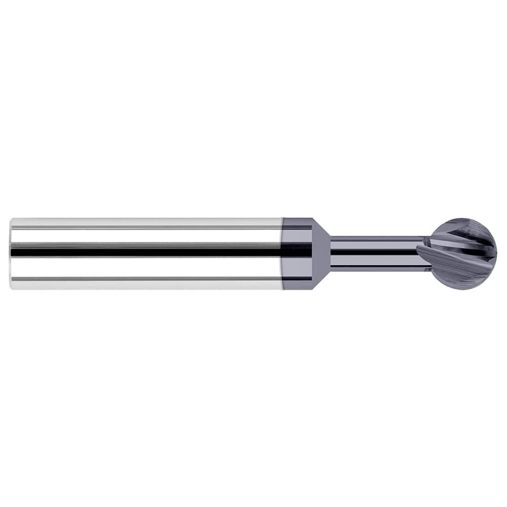 Undercutting End Mills; Mill Diameter (Inch): 3/16; Overall Length (Inch): 2; Radius: 0.0938; Flute Direction: Right Hand; Cutting Direction: Right Hand; Variable Helix: No; Variable Index: No; Neck Length (Decimal Inch): 0.1875; Shank Diameter (Inch): 3/