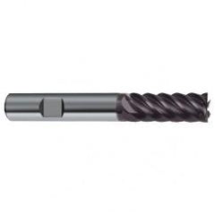 10mm Dia. - 72mm OAL - 45° Helix Firex Carbide End Mill - 6 FL - All Tool & Supply