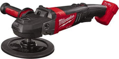 Milwaukee Tool - 7" Pad Diam, 2,200 RPM, Handheld Cordless Polisher - 18 Volts - All Tool & Supply