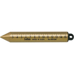 Lufkin - Plumb Bobs Weight (oz.): 20.00 Material: Brass - All Tool & Supply