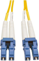 Tripp-Lite - 6' Long, LC/LC Head, Singlemode Fiber Optic Cable - Aqua, Use with LAN - All Tool & Supply